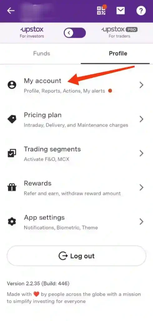 step 2 - upstox account close kaise kare