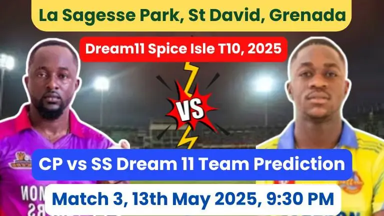 CP vs SS Dream 11 Prediction 2025