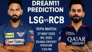 LSG vs RCB Dream11 Team