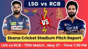 LSG vs RCB Pitch Report