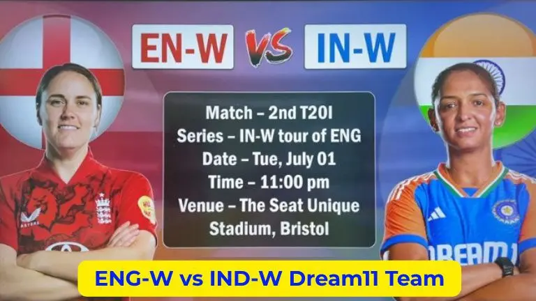 IND-W vs ENG-W Dream11 Team