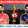 RCB vs PBKS Pitch Report