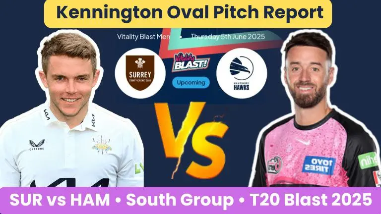SUR vs HAM T20 Blast 2025