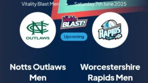 T20 Blast 2025 NOT vs WOR