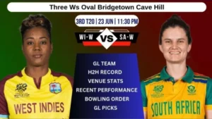WIW vs SAW 3rd T20 Dream11 GL Team