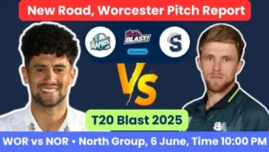 WOR vs NOR T20 Blast 2025
