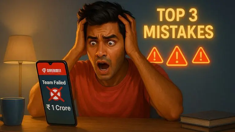 ड्रीम 11 में करोड़ों जीतने से रोक रही हैं ये 3 बड़ी गलतियां