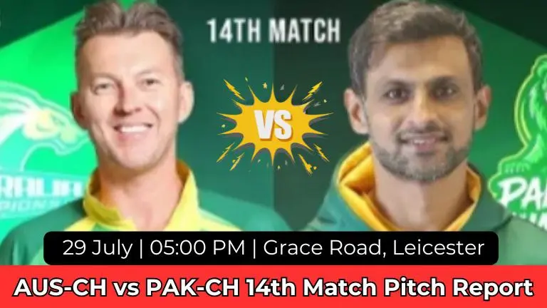 AUS-CH vs PAK-CH 14th Match Pitch Report
