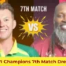 AUS vs WI Champions 7th Match Dream Team In Hindi