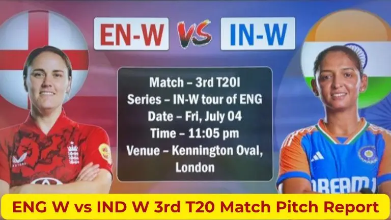 ENG-W vs IND-W 3rd T20 Pitch Report