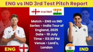 ENG vs IND 3rd Test Match Pitch Report