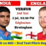 IND vs ENG 2nd Test Pitch Report