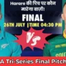 NZ vs SA Tri-Series Final Pitch Report In Hindi