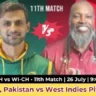 Pakistan vs West Indies Pitch report