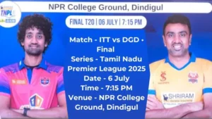 TNPL 2025 Final Pitch Report