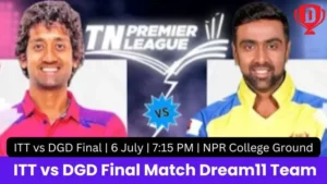 TNPL 2025 IDream vs Dindigul Final Match
