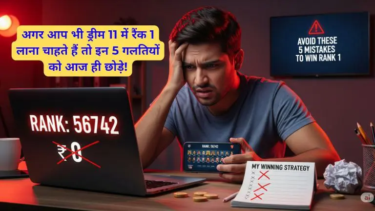 अगर ड्रीम 11 में रैंक 1 लाना है