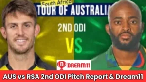 AUS vs RSA 2nd ODI Pitch Report
