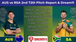 AUS vs RSA 2nd T20 Dream11 Prediction In Hindi