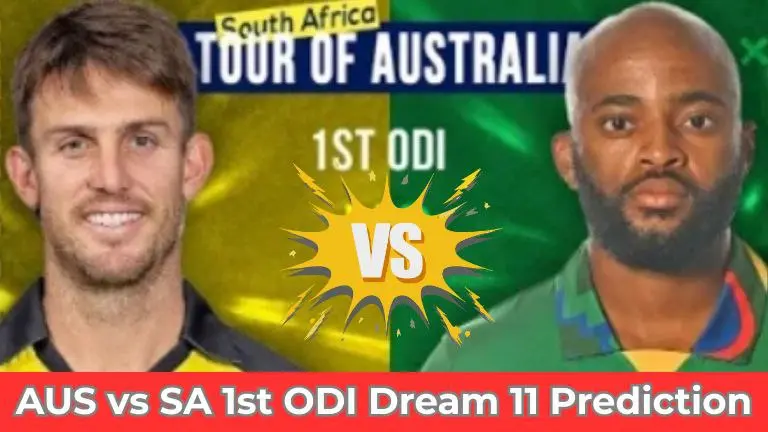 AUS vs SA 1st ODI Dream 11 Prediction