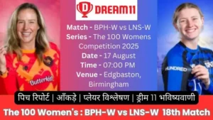 BPH-W vs LNS-W Dream 11 Team