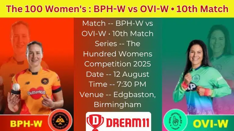 BPH-W vs OVI-W 10th Match Pitch Report