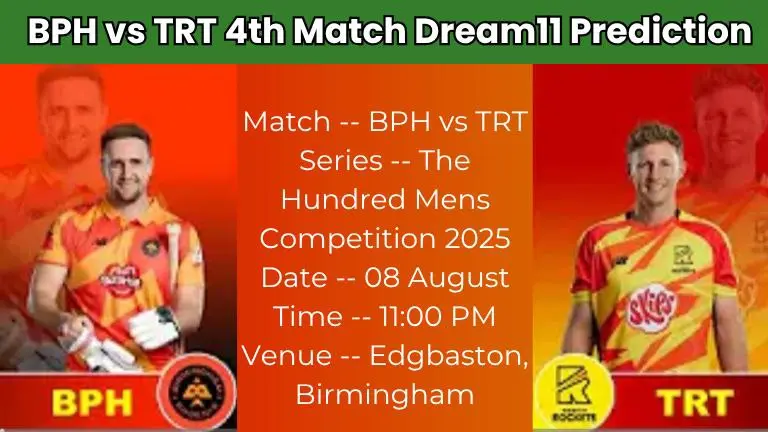 BPH vs TRT 4th Match Dream11 Prediction In Hindi