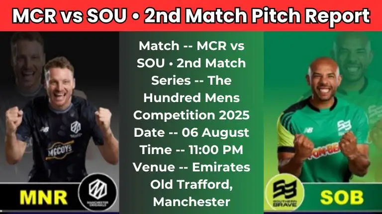 MCR vs SOU 2nd Match Dream11 Prediction In Hindi