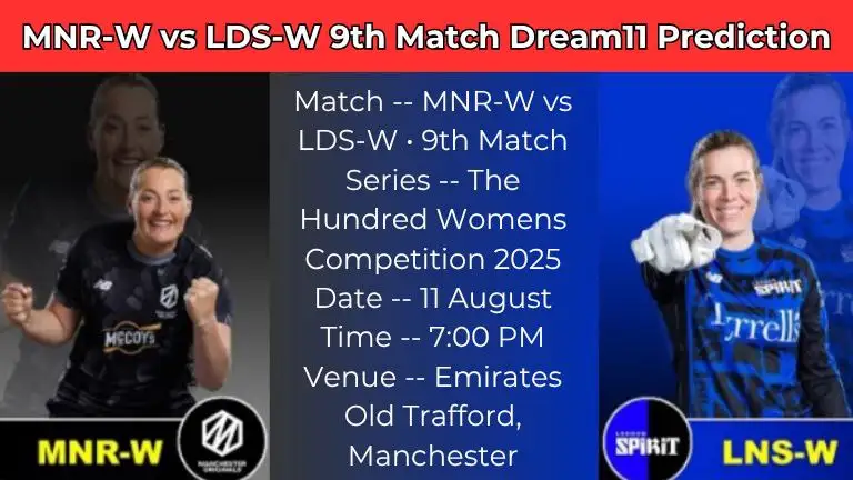 MNR-W vs LDS-W 9th Match