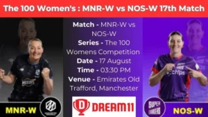 MNR-W vs NOS-W 17th Match Pitch Report