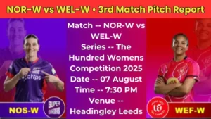 NOR-W vs WEL-W 3rd Match