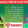 SOB-W vs OVI-W 19th Match