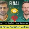 WCL 2025 Final Pakistan vs South Africa