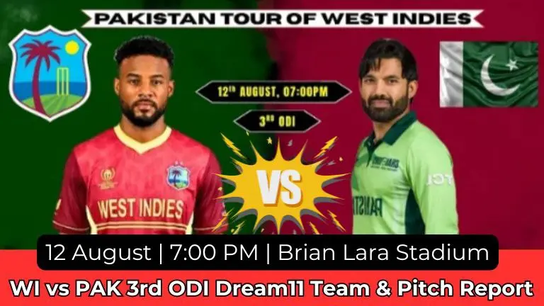 WI vs PAK 3rd ODI