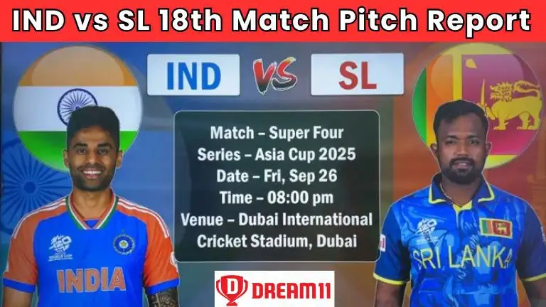 Asia Cup 2025 IND vs SL 18th Match