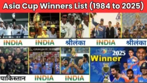Asia Cup Winners List In Hindi