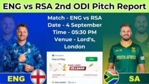 ENG vs RSA 2nd ODI Pitch Report