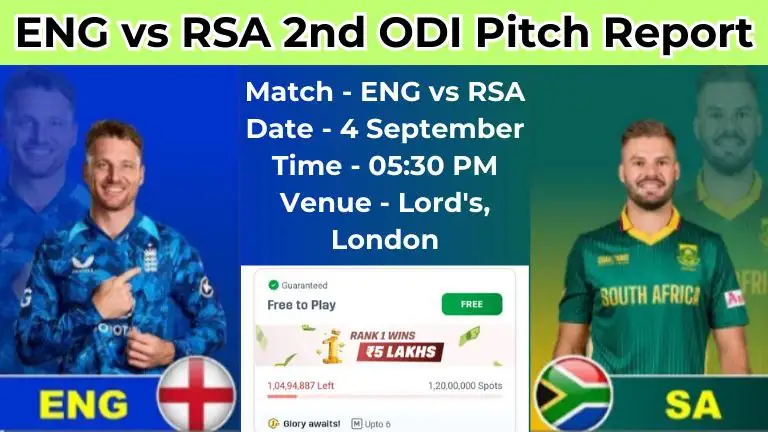 ENG vs RSA 2nd ODI Pitch Report