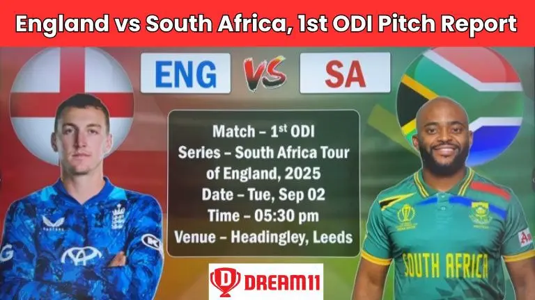 England vs South Africa 1st ODI Pitch Report