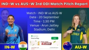 IND-W vs AUS-W 3rd ODI
