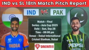 IND vs PAK Final Match Pitch Report In Hindi