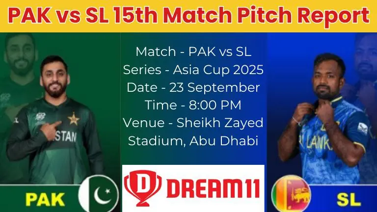 PAK vs SL Super Fours, 15th Match