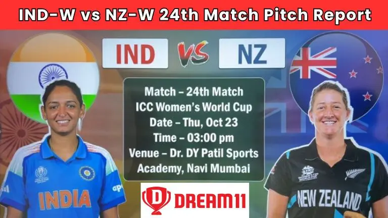 IND-W vs NZ-W 24th Match Pitch Report