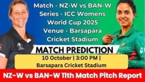 NZ-W vs BAN-W 11th Match Pitch Report