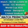 NZ-W vs BAN-W 11th Match Pitch Report