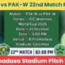 RSA-W vs PAK-W 22nd Match Dream11 Team