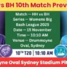 HB vs BH 10th Match Pitch Report