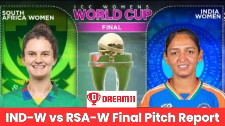 IND-W vs RSA-W Final Pitch Report