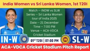 India Women vs Sri Lanka Women Pitch Report In Hindi