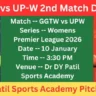 GGT-W vs UP-W 2nd Match Dream11
